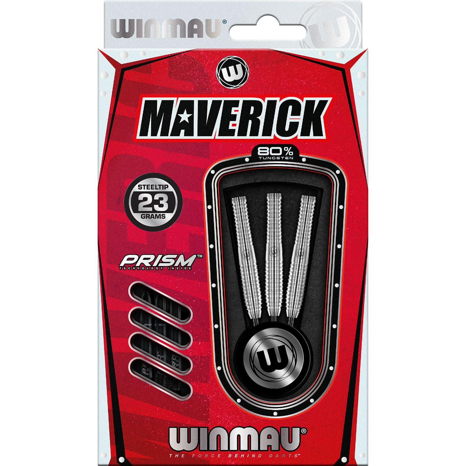 Winmau Maverick 80 % volfram stålspets