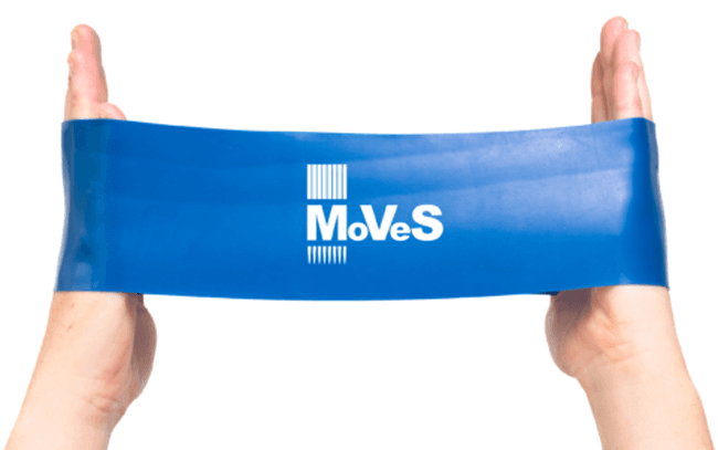 Gym Gummiband MVS med Bred Länk - Grön