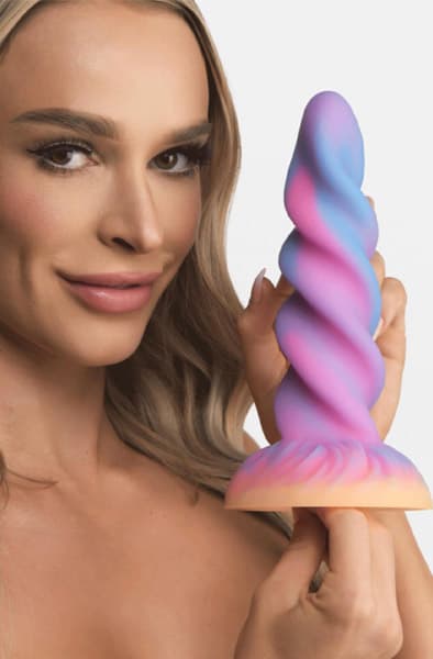Moon Rider Glow In The Dark Unicorn Dildo 20,5 cm Dragon dildo view 2