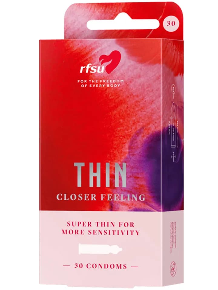 RFSU Thin Kondomer 30-pack Tunna kondomer