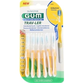 GUM Travler Mellanrumsborste 1,3mm 6st/paket 1 pack