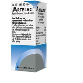 Artelac ögondroppar lösning 10 ml