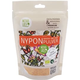 Mother Earth Nyponpulver Premium RAW&EKO 250 gram