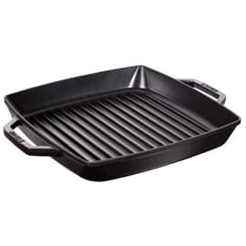 Staub Pure Grillpanna kvadratisk 28 cm Svart