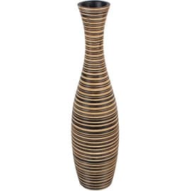 Aumi Collection Randig timglasvas i trä 50 cm