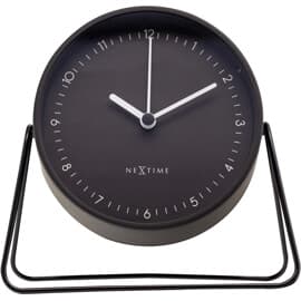 Nextime Berlin Bordsklocka 14 cm Svart