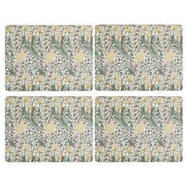 Spode Morris & Co Bordsunderlägg 4 st/paket Daffodil