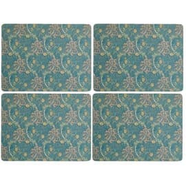 Spode Morris & Co Bordsunderlägg 4 st/paket Seaweed