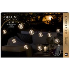 Deluxe Homeart LED Ljusslinga Stripe Startpaket 8 meter