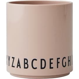 Design Letters Eat & Learn Mugg Nude