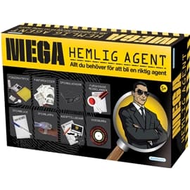 Egmont Kärnan Mega Hemlig Agent 1 set