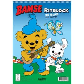 Egmont Kärnan Ritblock Bamse 30 Blad