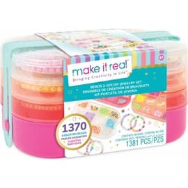 Make It Real MIR Beads 2-Go DIY Jewelry Set