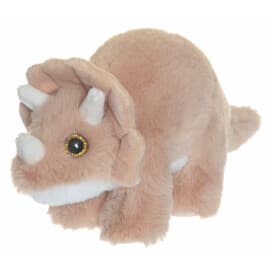 Teddykompaniet Dino Triceratops Aprikos Liten