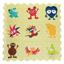 Babblarna Pusselmatta 9 bitar 30 x 30 cm