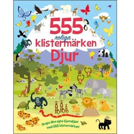 Lind & CO Pysselbok: Klistermärken Djur