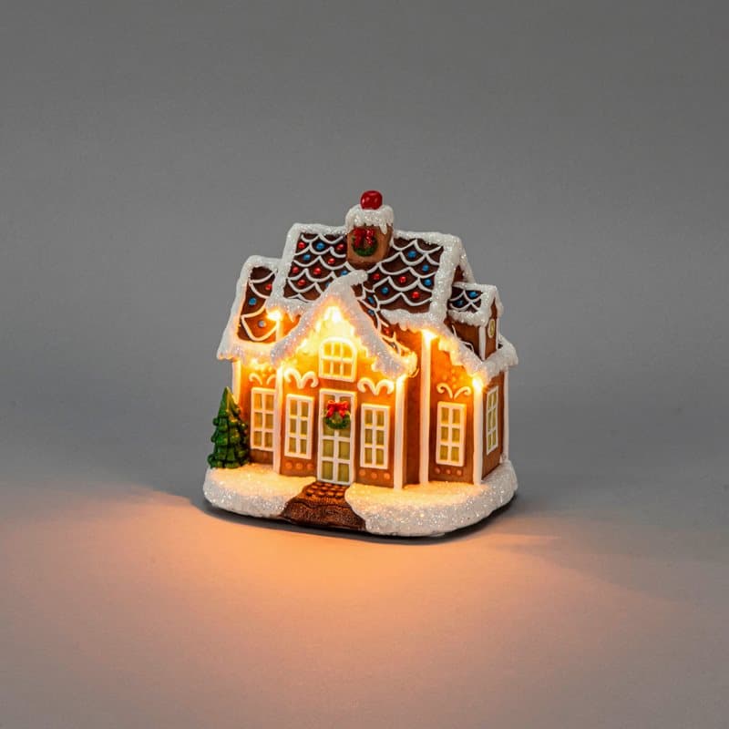Konstsmide B/O Pepparkakshus 16,5cm,