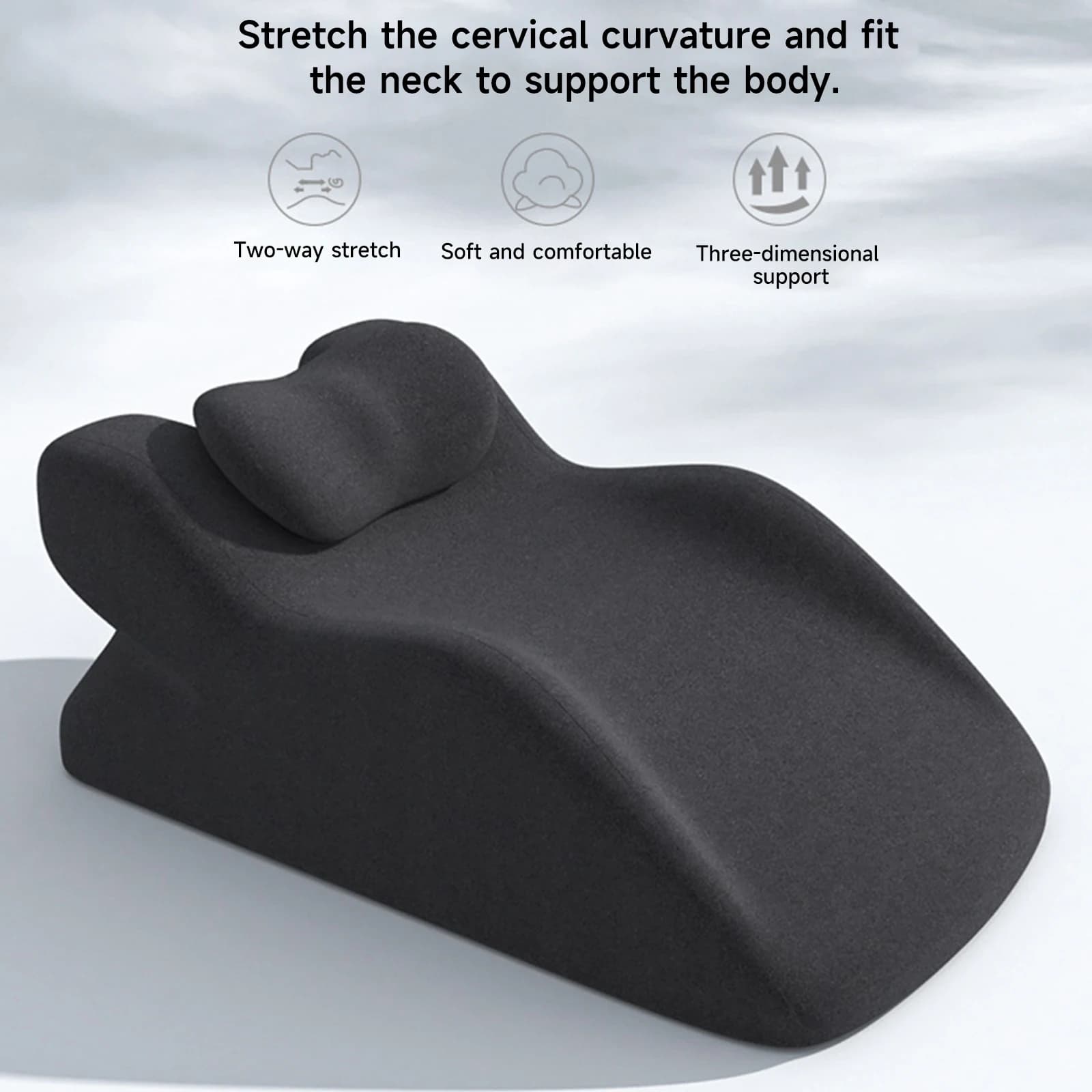 Versatile Wedge Support Pillow for Head/Neck/Back/Legs – Use on Bed, Sofa – Removable Machine-Washable Cover