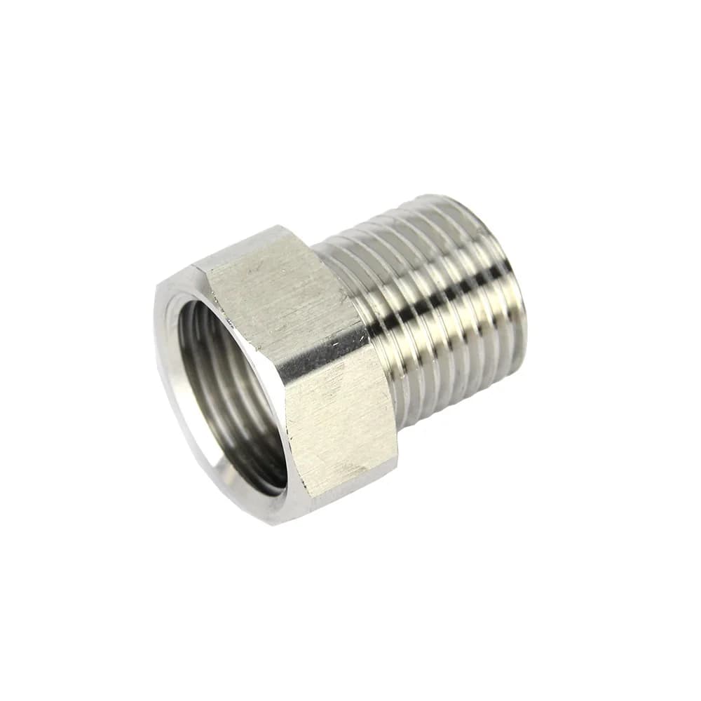 KegLand Stainless Steel 5/8 Female To 1/2 BSP Male Coupler Adaptor