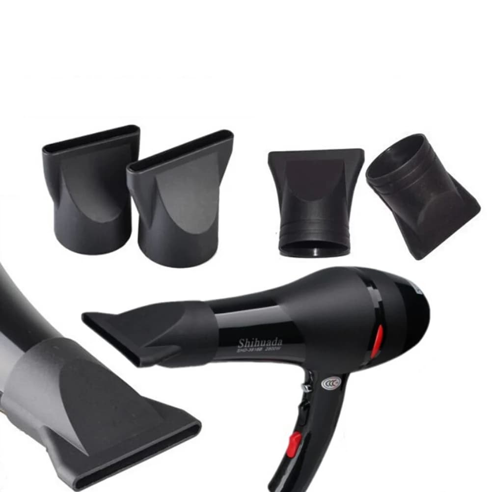 Hair Dryer Nozzle Not Easy To Break Thermo Blow Dry Hair Dryer Nozzle Black