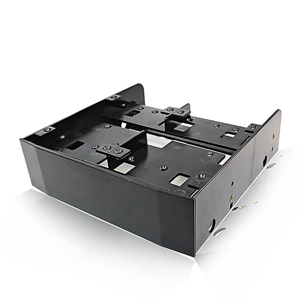 5.25" To 3.5" 2.5" Hdd/Ssd Floppy-Drive Bay ray Bracket Mounting HDD Adapter SSD Hard Drive Supports up to 6*2.5" hard drives