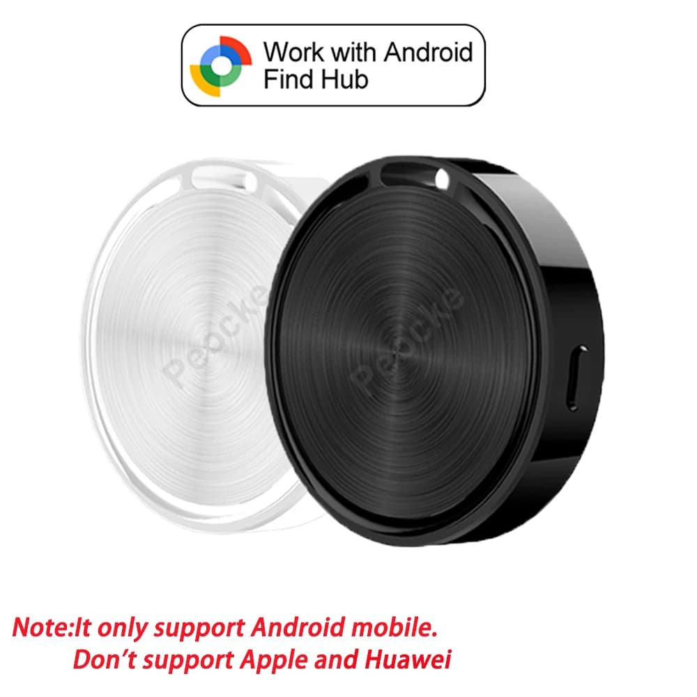 Mini Bluetooth Tracker For Android Work With Google Find Hub Device Key Finder Item GPS Locator for Pet Luggage Wallet Smart Tag