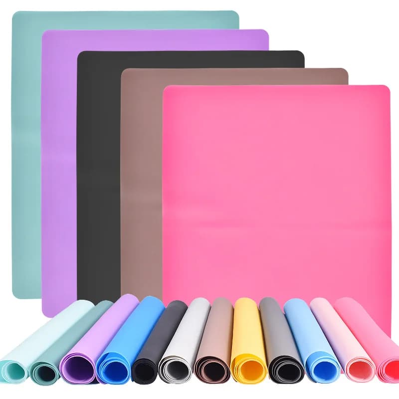 50X40/60X40cm Large Silicone Table Mat High Quality Waterproof Placemat Resin Pad for DIY Jewelry Making Accessories Baking Mat