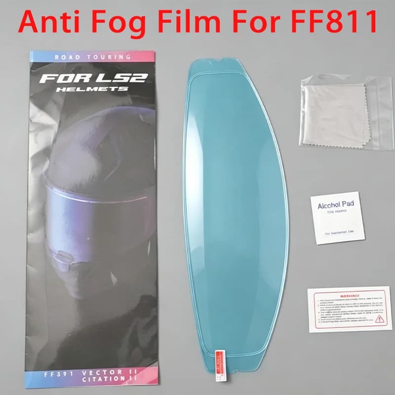 FF811 Anti fog film for LS2 ff811 FF811 vector 2 citation 2 visier Motorcycle Helmet Lens Visors lens Anti fog Accessories
