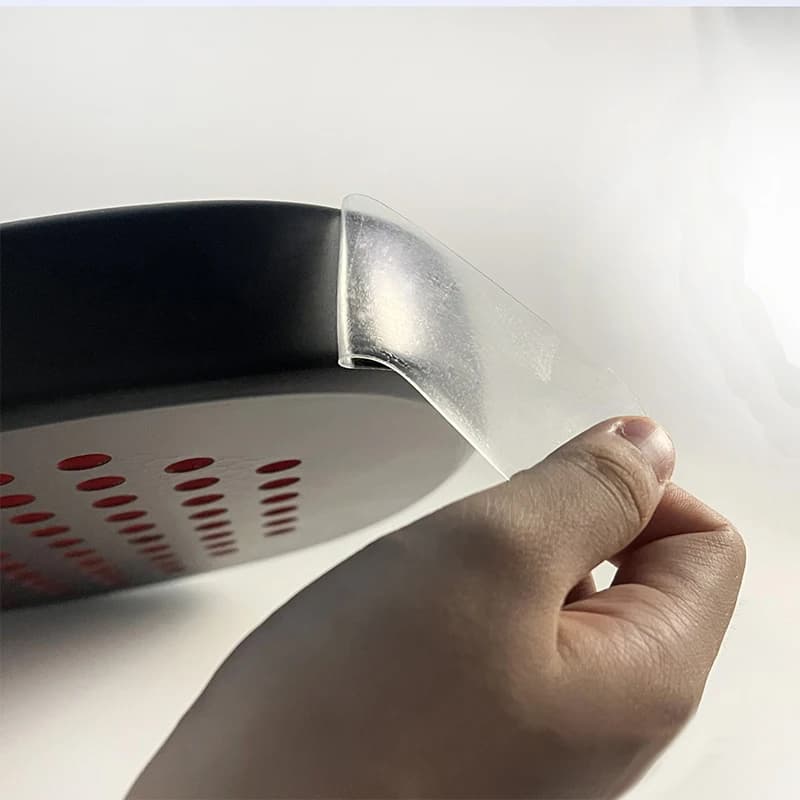 Transparent Pickleball Paddle Protection Tape Racquet Head Guard Edge Protector Transparent Racket Guard Pickleballs Accessory