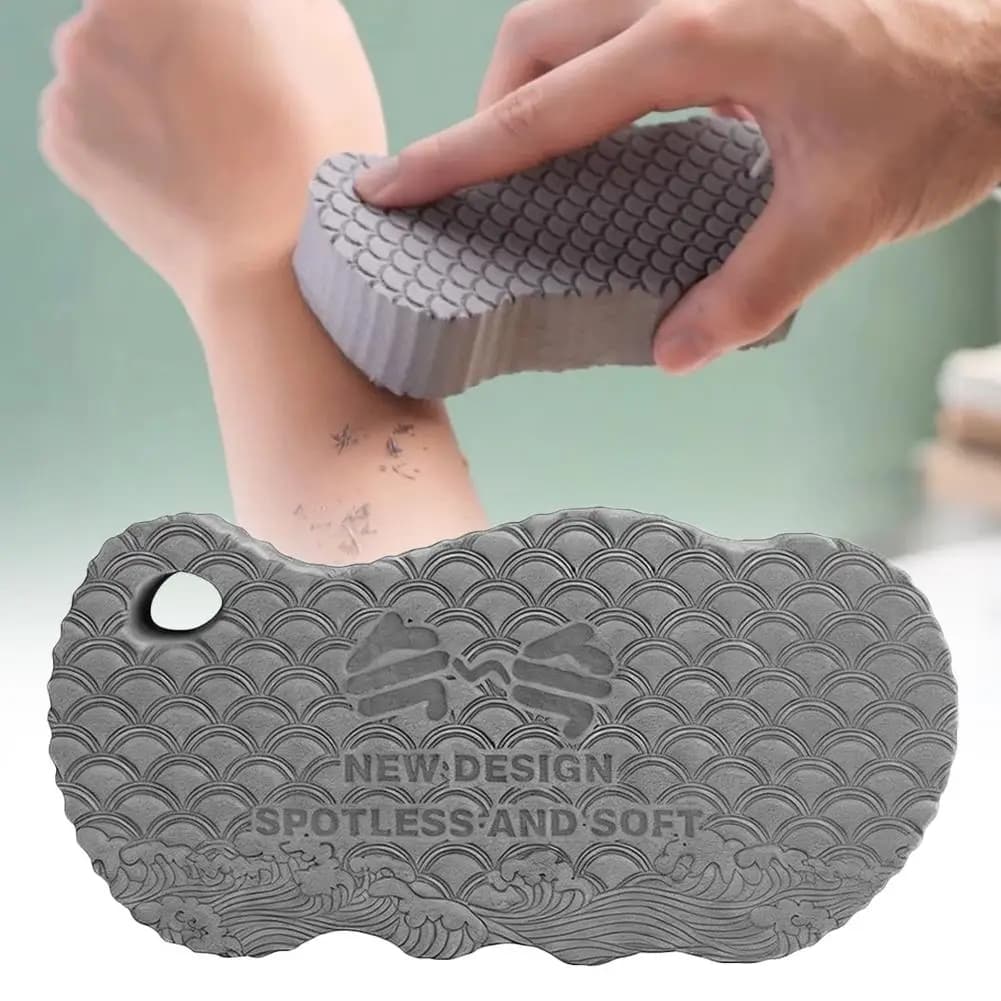 3D Magic Children Bath Sponge Body Exfoliating Dead Skin Sponge Massager Cleaning Shower Brushes Peeling Sponge Artifact