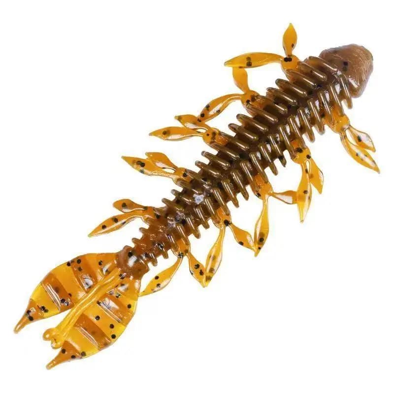 Fishing Lure Alien Shrimp Soft Bait 7.5cm 3g PVC High Elasticity Floating Artificial Lures Worm Lot 10 Pieces SALE
