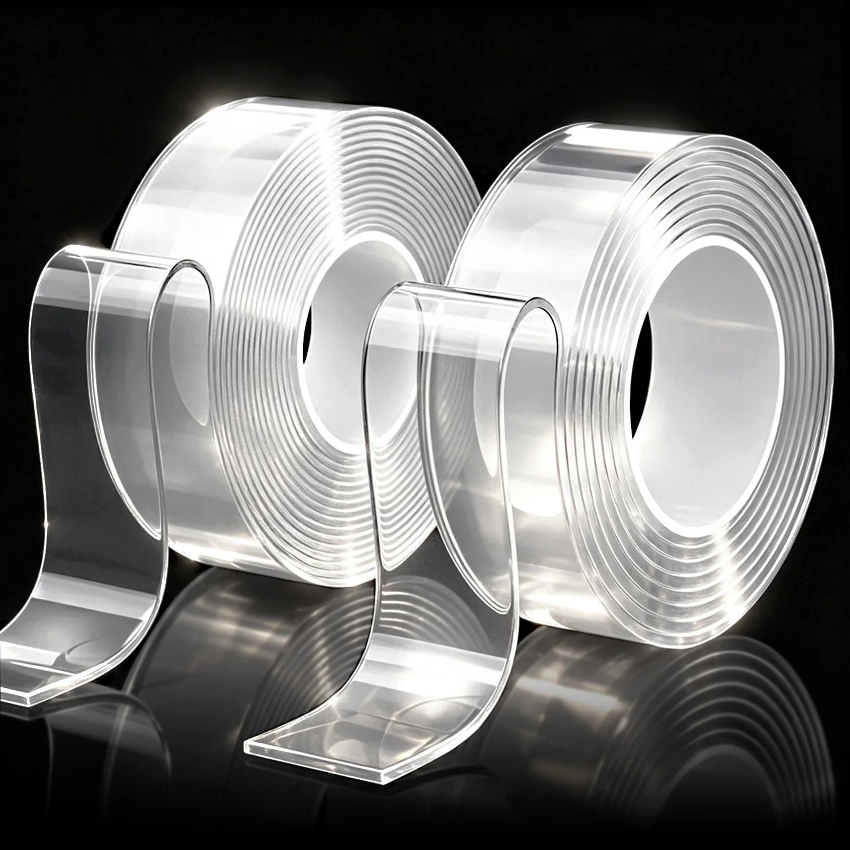 Nano Double Sided Adhesive Tape Strong High Viscosity Transparent Thicken Waterproof And Traceless Acrylic Tape Household Items