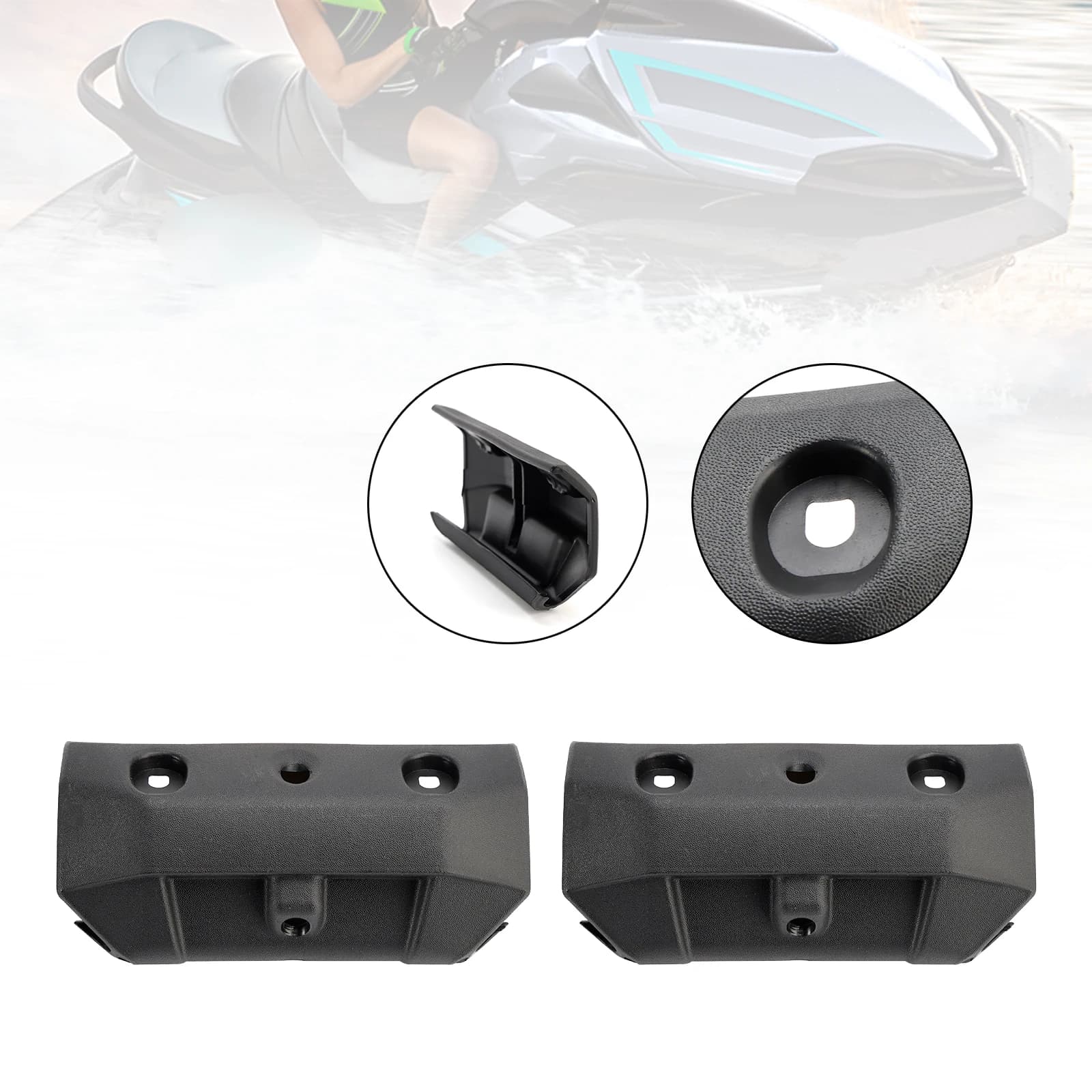 Topteng Watercraft Buffer Snap-In Fender Installation 295100729 For Sea-Doo Spark Gtx