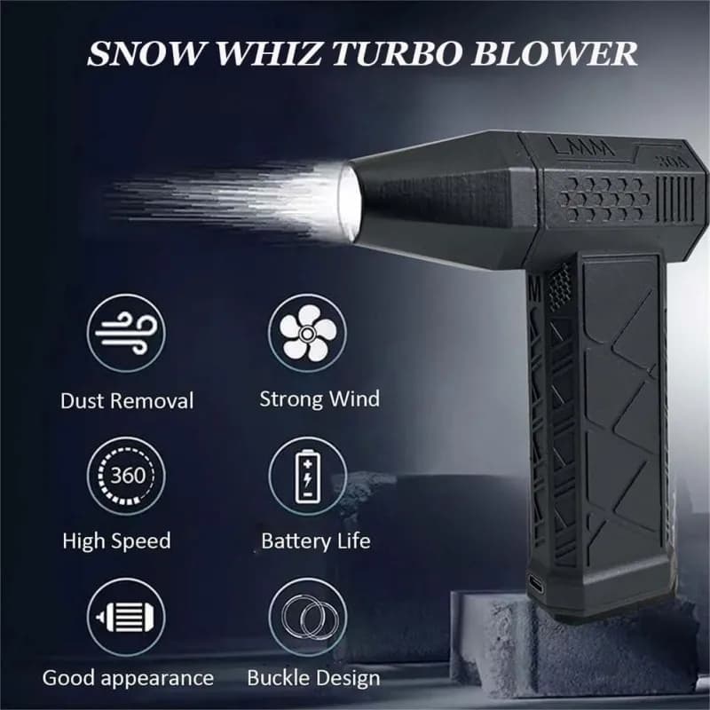 Turbo Jet Blower 130000RPM Powerful Air Blower Brushless Motor Turbo Fan Jet Fan Cleaning Air Duster Blower Air Puissant Tool