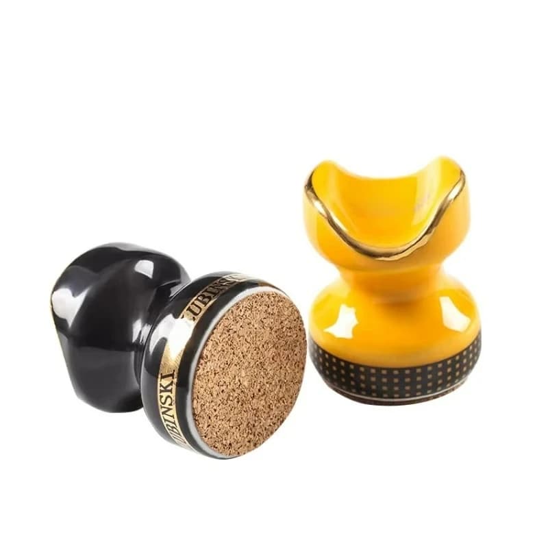 Ceramic Cigar Stand Holder Cigar Display Stand Rack Holder Mini Travel Cigarette Cigar Rack Ashtray Holder