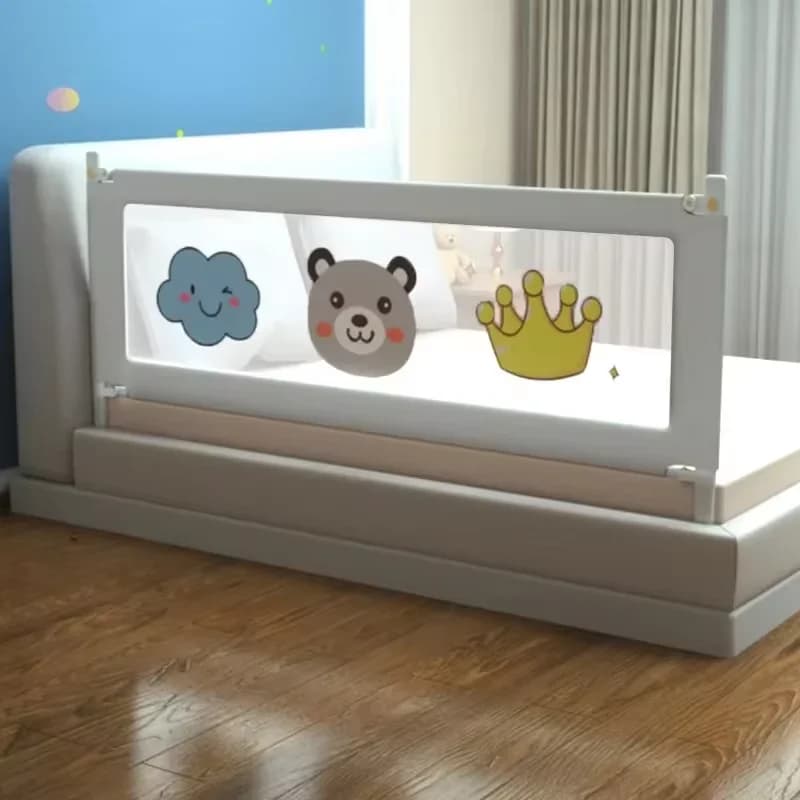 Baby Safety Bed Rails Barrier Children Playpen Bed Guard Bedroom Protector Kid Sleeping Rail Protective Toddler Adjustable Fence