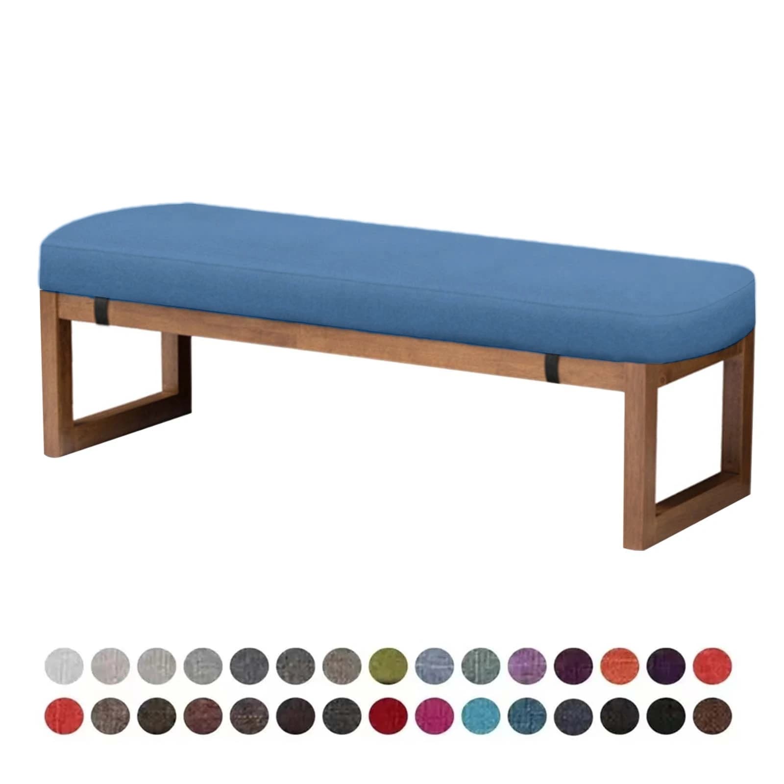 3cm Thick Custom Chair Seat Pad Bench Cushion With Locks Long Mattress Decorative Garden Shoe Box Bay Window Pads Swings Pillow