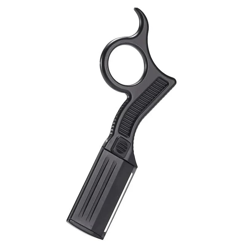Razors Men Shaving Barber Tools Hair Razor and Blades Hair Remover Zinc Alloy Double Edge Razor Holder With 1 Blade