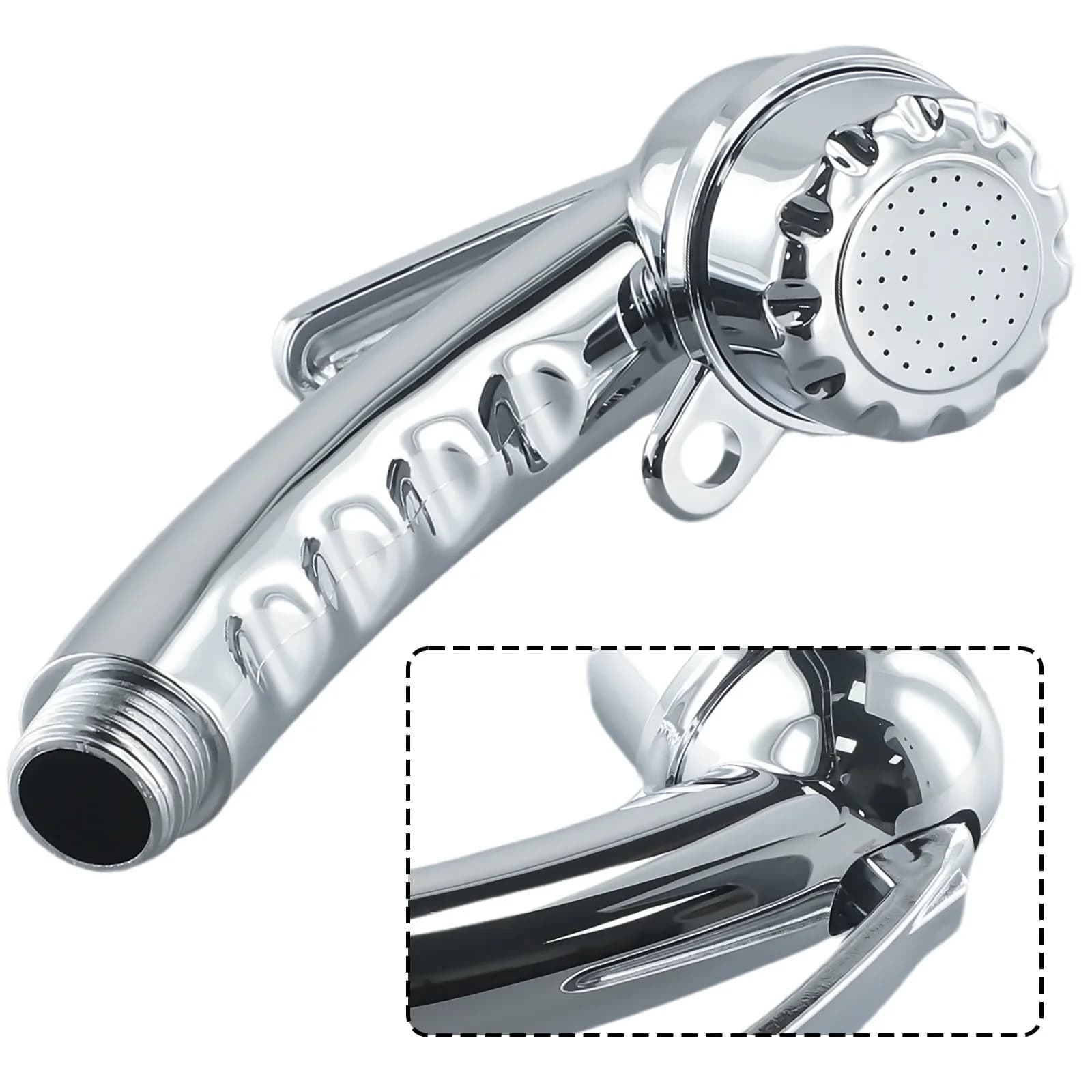 Tool Useful Good Quality Hot Sale Shower Head Accessories For Camping Motorhome With Start/stop Button 1/2 \'\'
