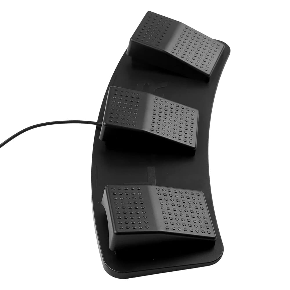 FS23-PM USB Triple Foot Switch Multifunctional Customized Foot Pedal Mechanical Switch for Image Acquisition Music Game Control