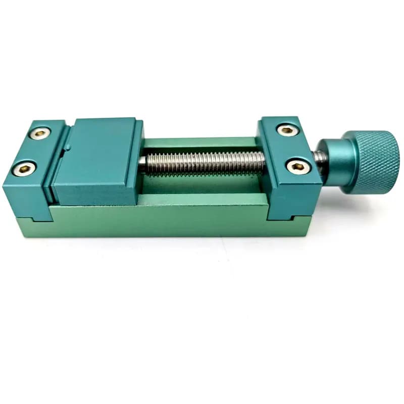 Precision Mini Vise Engraving Machine CNC Drilling Machine Small Welding Table All Aluminum Operation Manual Table Clamp