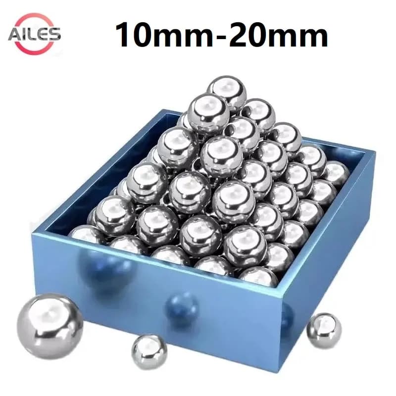 304 Stainless Steel Balls Solid Metal Beads 10mm 11mm 12mm 12.7mm 13mm 14mm 15mm 16mm 17mm 18mm 19mm 20mm