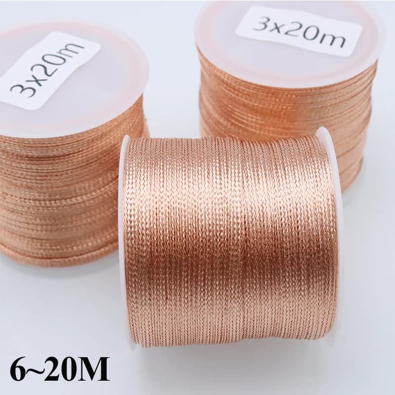 Copper Wick Solder Weld Wire 6/8/10/15/20M RoHS Solder Remove Welding Wick Electrical PCB Phone BGA Soldering Removal Braid Tool