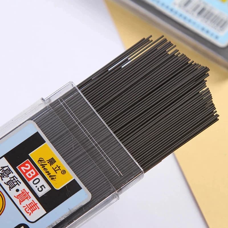 1-4pcs NEW Professional Sketching Lead Refill  0.5/0.7mm 2B For Smooth Drawing, Universal Mechanical Pencil Core Replacement
