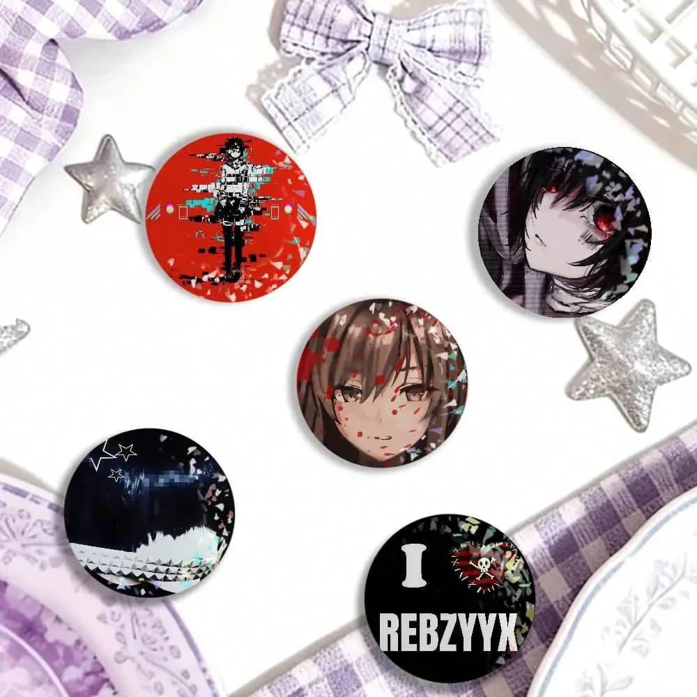 Singer R-rebzyyx U Said U Need Me Laser Badge Clothes Backpacks Hats Accessories Gifts For Children Friends Fans Collectibles