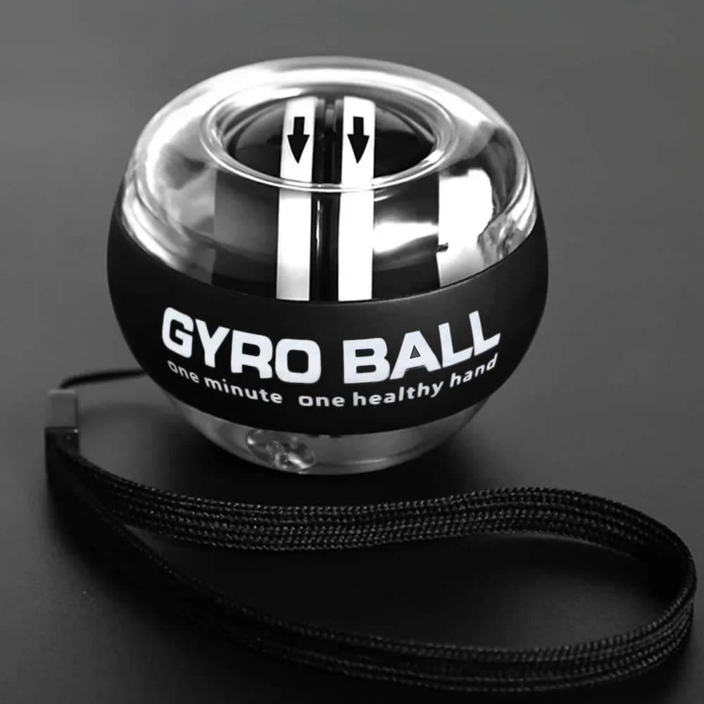 Self-Starting Wrist Gyro Ball Power Trainer Forearm Exerciser - Wrist Strengthening Device for Arm And Finger Muscle Training