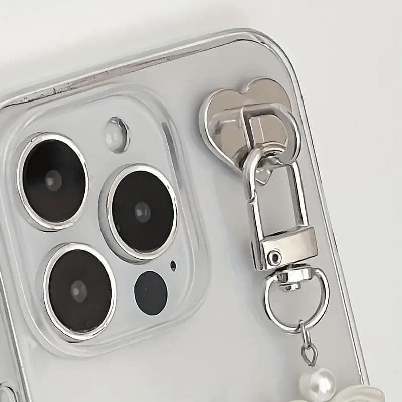 2Pcs Metal Heart Shaped Phone Charm Holder Love Heart Phone Finger Ring Self Adhesive Mobile Phone Back Stand Hooks
