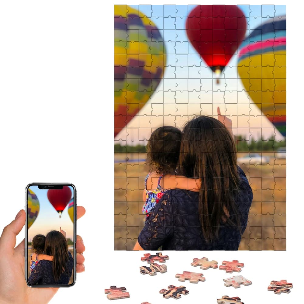 Custom wooden puzzle,Custom photo puzzle,Personalized Picture Jigsaw for Couples,Family,she,he,Gift Idea,custom photo jigsaw