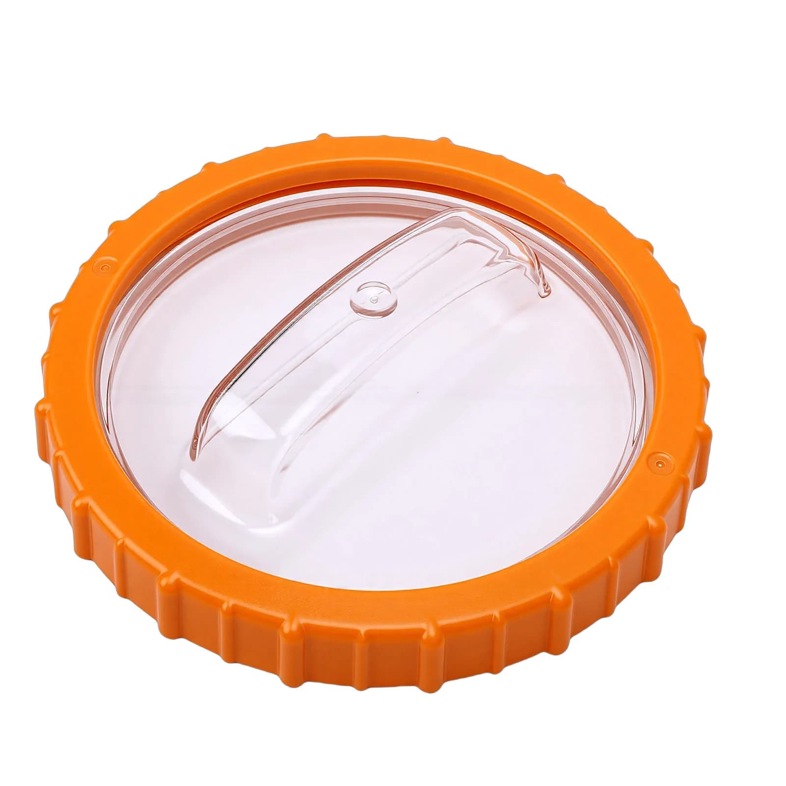 P07018 Orange Nut with P07019 Clear Lid Plastic Pool Sand Filter Pump Cover Lid Replacement Accessory