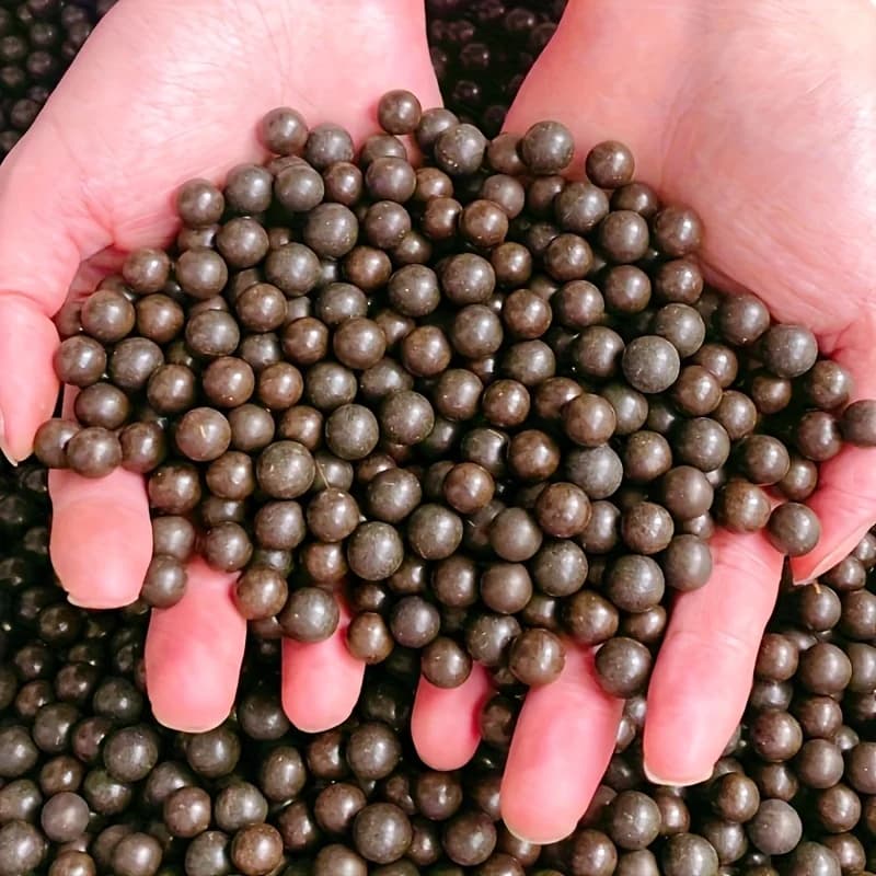 500Pcs Slingshot Mud Balls, 8mm Mud Balls, Suitable for New Practice, Target Court Practice, Outdoor Sports Entertainment, Weighty Mud Balls with No